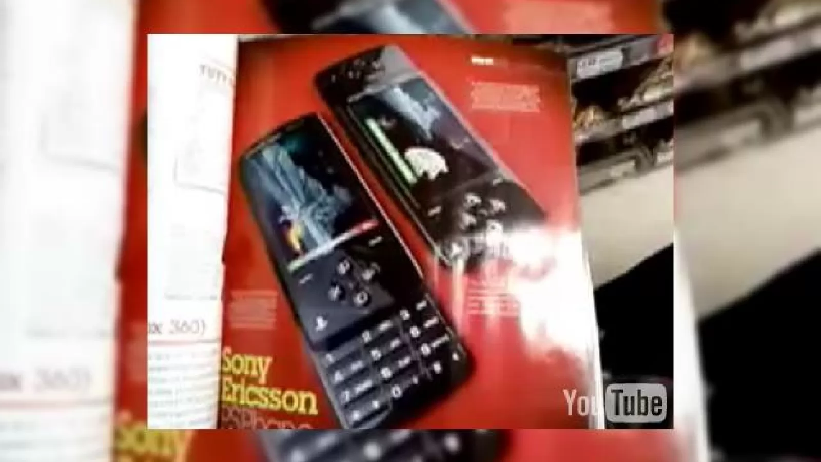 Telefonul Sony PSP? Sau doar o tentativa?