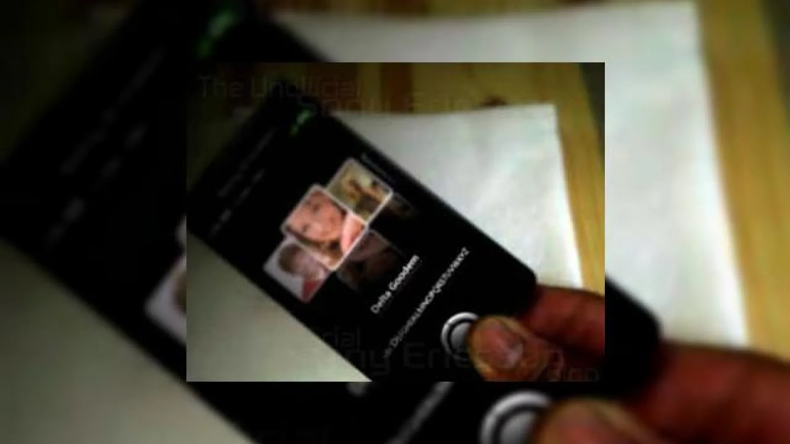 Sony Ericsson P5i, prins "in actiune"