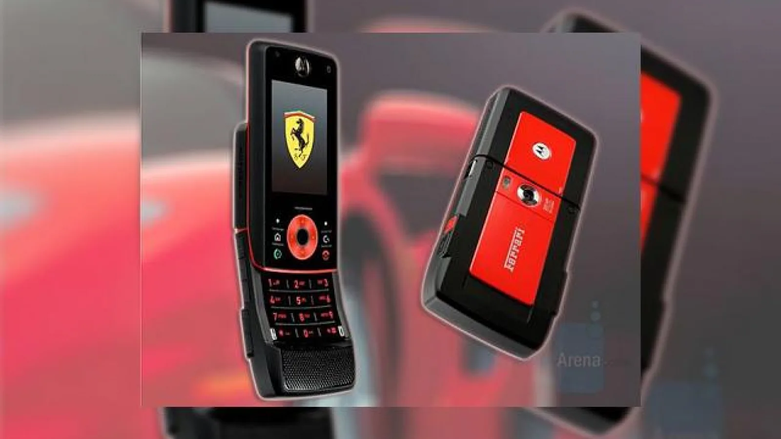 Telefonul Ferrari Motorola Z8 accelereaza sub privirile noastre