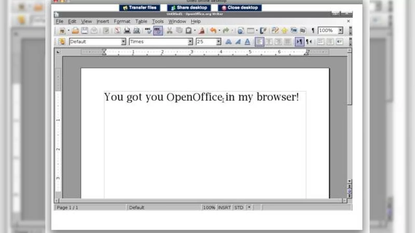 Detalii despre noua versiune online a lui OpenOffice.org