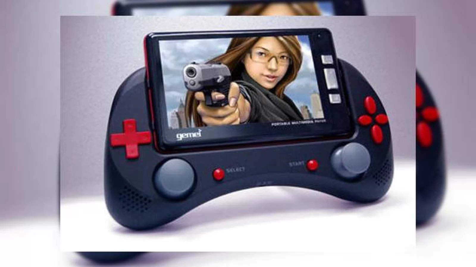 Consola multimedia portabila plus joystick, mai mult decat un concept