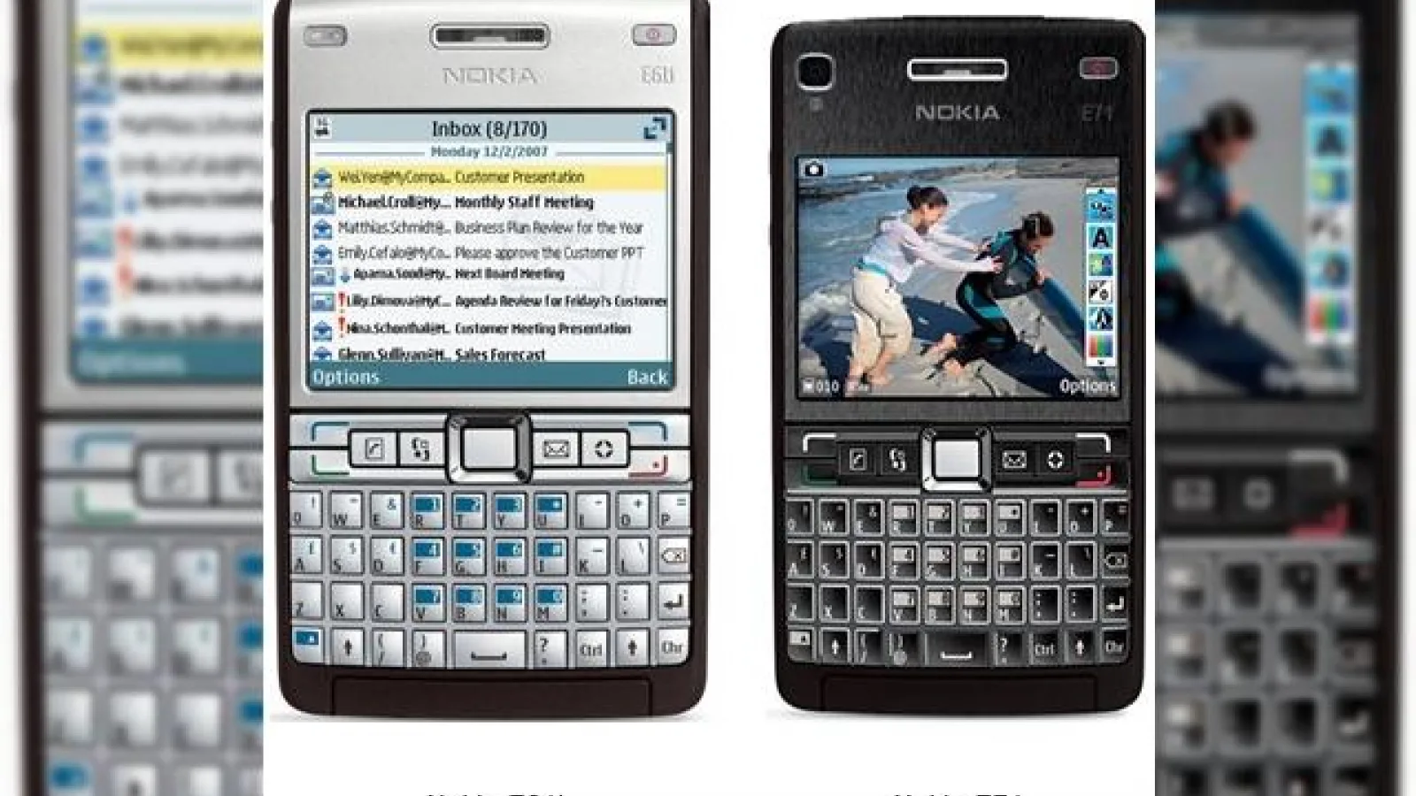 Noi telefoane Nokia E71 si E66, dincolo de zvonuri