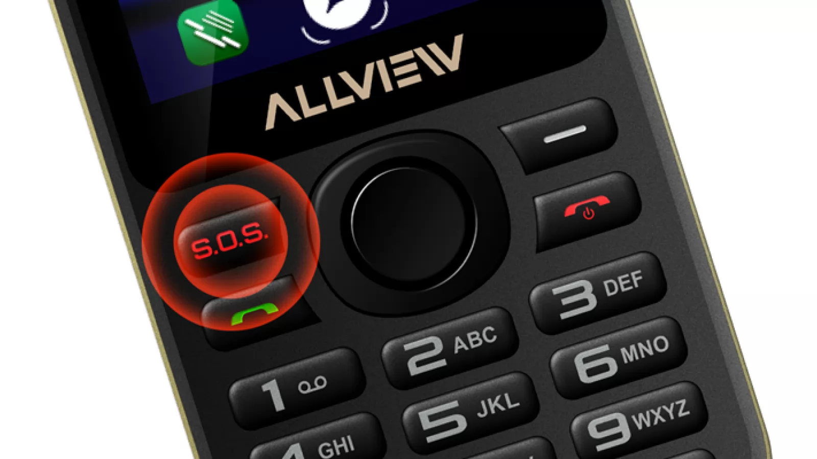 Allview M9 Connect este un feature-phone echipat cu buton SOS pentru urgențe; costă doar 249 lei