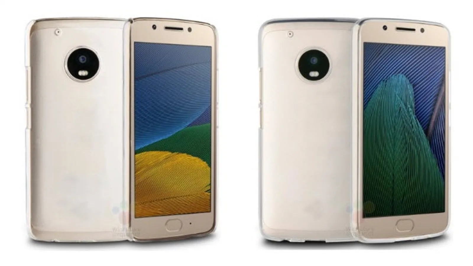 Moto G5 şi Moto G5 Plus au parte de scăpări, sub formă de randări ale huselor lor