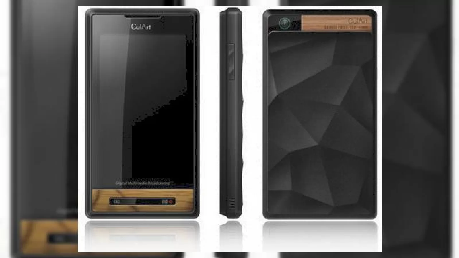 Un nou telefon concept fabricat din lemn