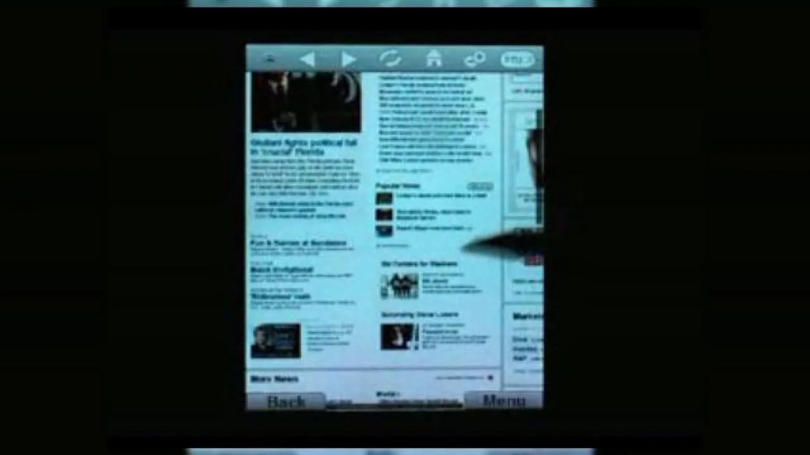 Un browser promitator pentru Windows Mobile - Skyfire