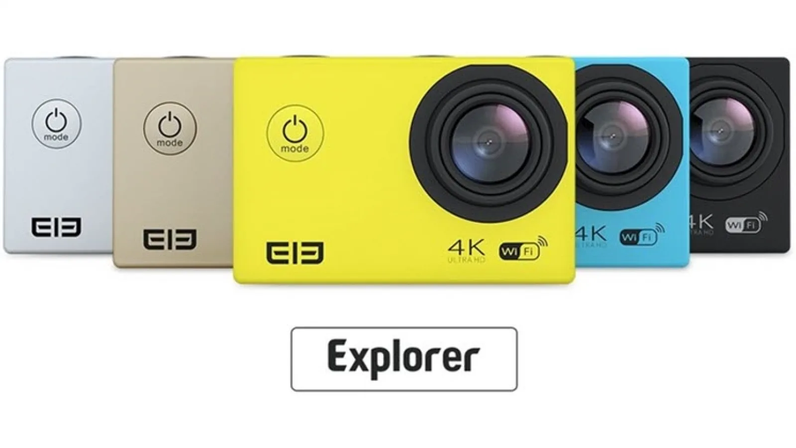 Camera video de acțune Elephone ELE Explorer 4K costă doar 225 lei și se livrează din depozitul european