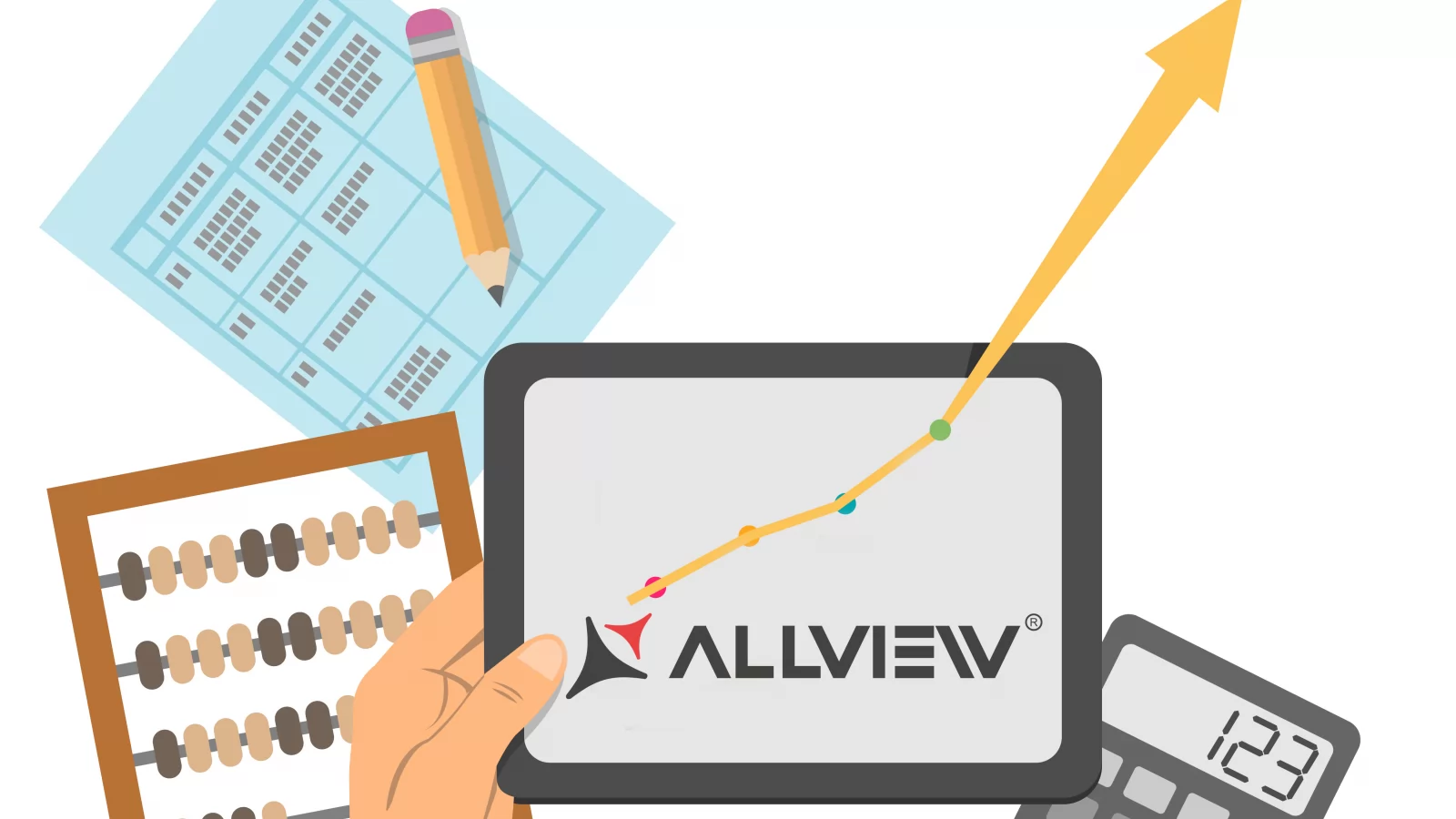 Allview dezvăluie performanţele pe anul 2016: creştere a cifrei de afaceri cu 10%, terminale cumpărate de 1 milion şi jumătate de utilizatori
