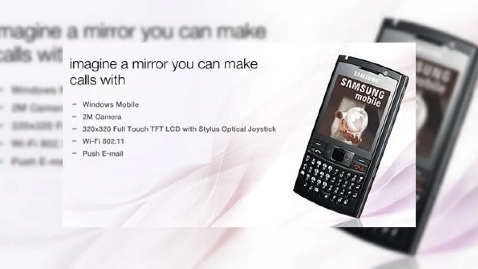 Samsung i780 se lanseaza in Europa prin Orange
