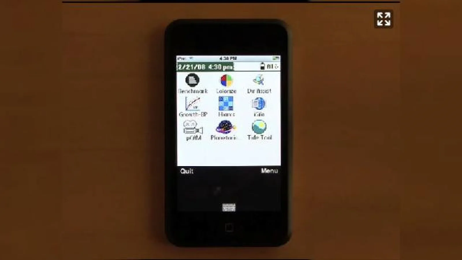Emulator Palm pentru iPhone si iPod Touch, o realitate