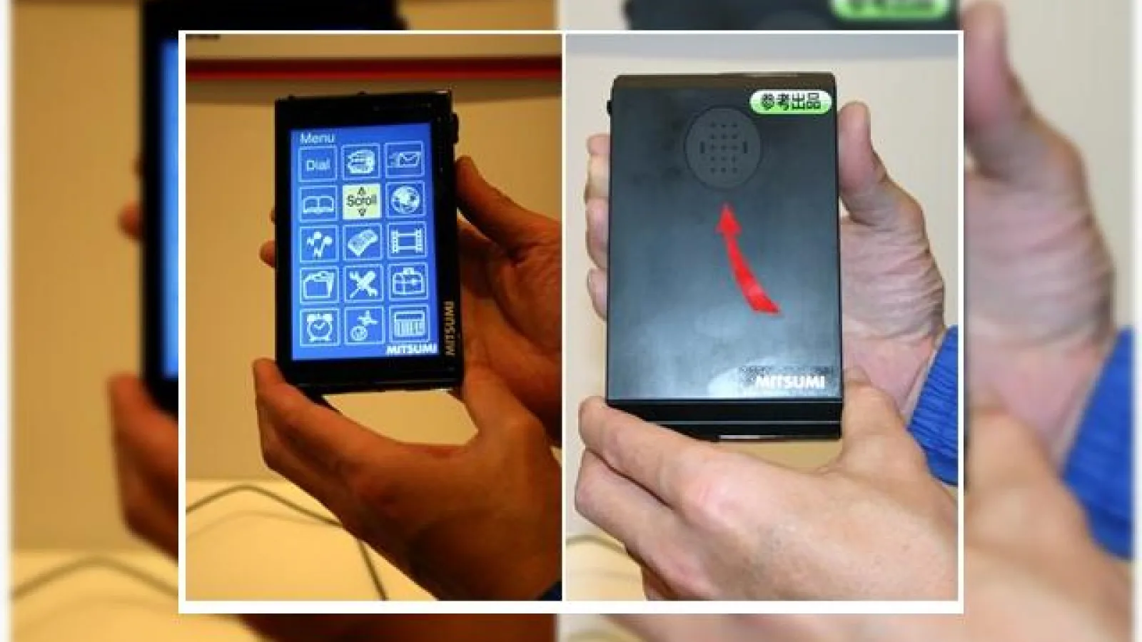 Conceptul Mitsumi ofera control haptic pe telefonul tau