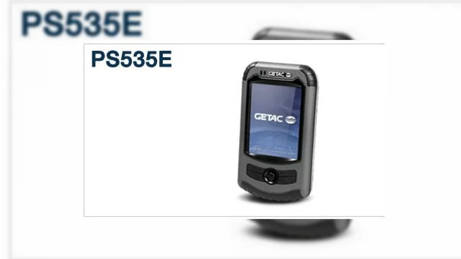 Getac PS35E, dotat cu Windows Mobile si dur ca Vin Diesel