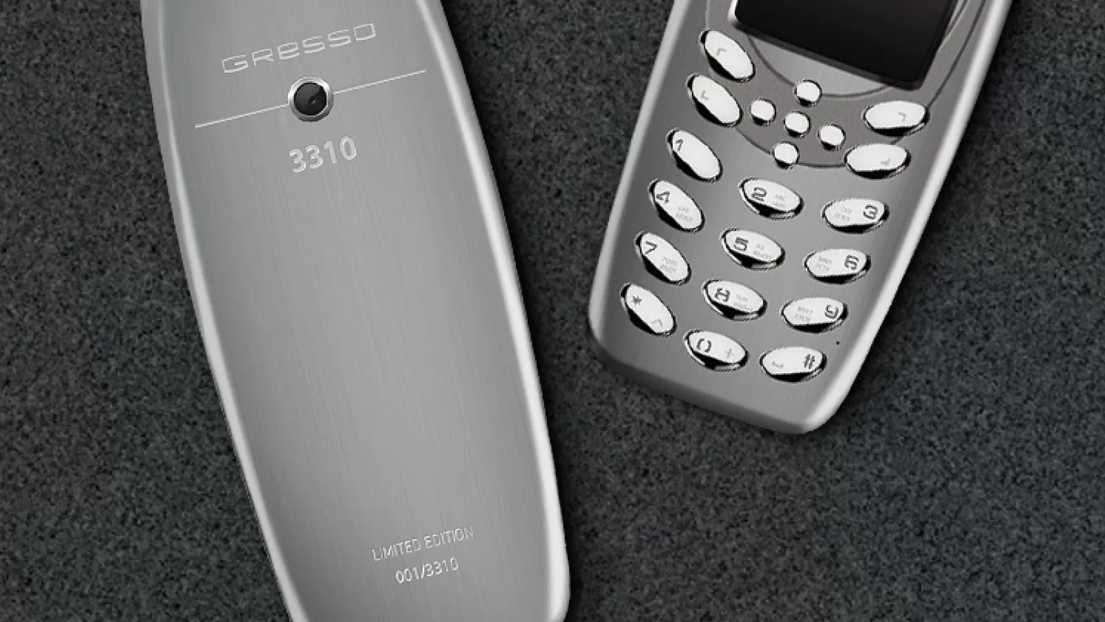 Nokia 3310 din metal şi cu preţ de 3000 de dolari?! Doar în varianta Gresso...