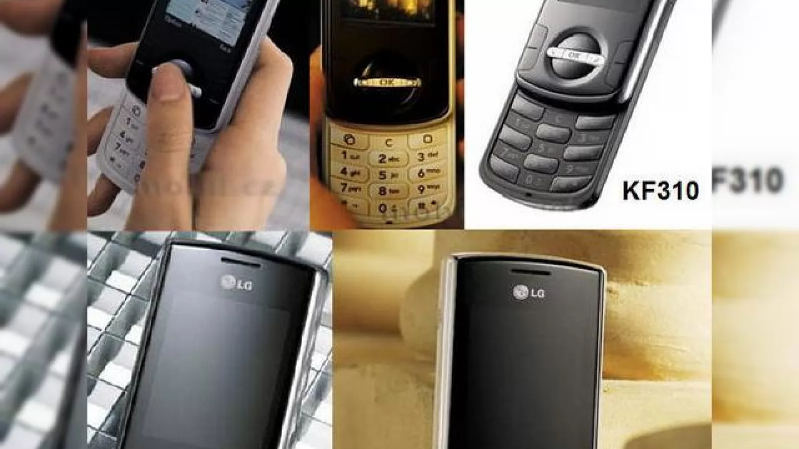 Detalii proaspete despre LG KF310 si LG KF240, 2 super telefoane fashion