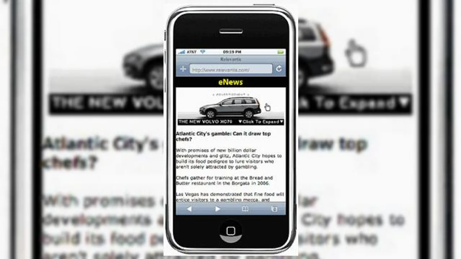 Reclame dinamice, acum si pe iPhone