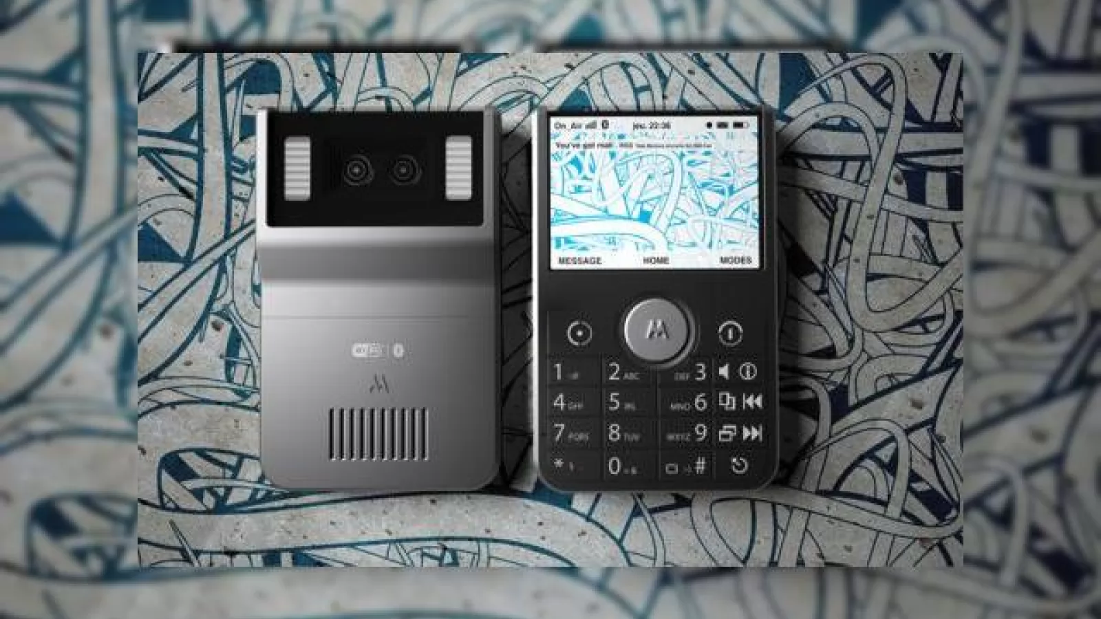 Concept Motorola, dotat cu o camera stereo