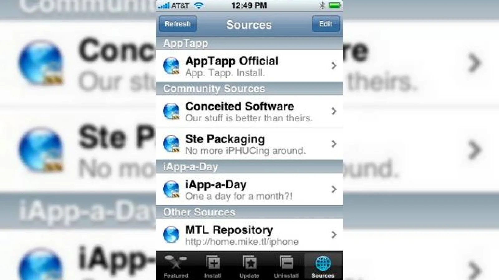 Functie ascunsa pe iPhone - screenshot