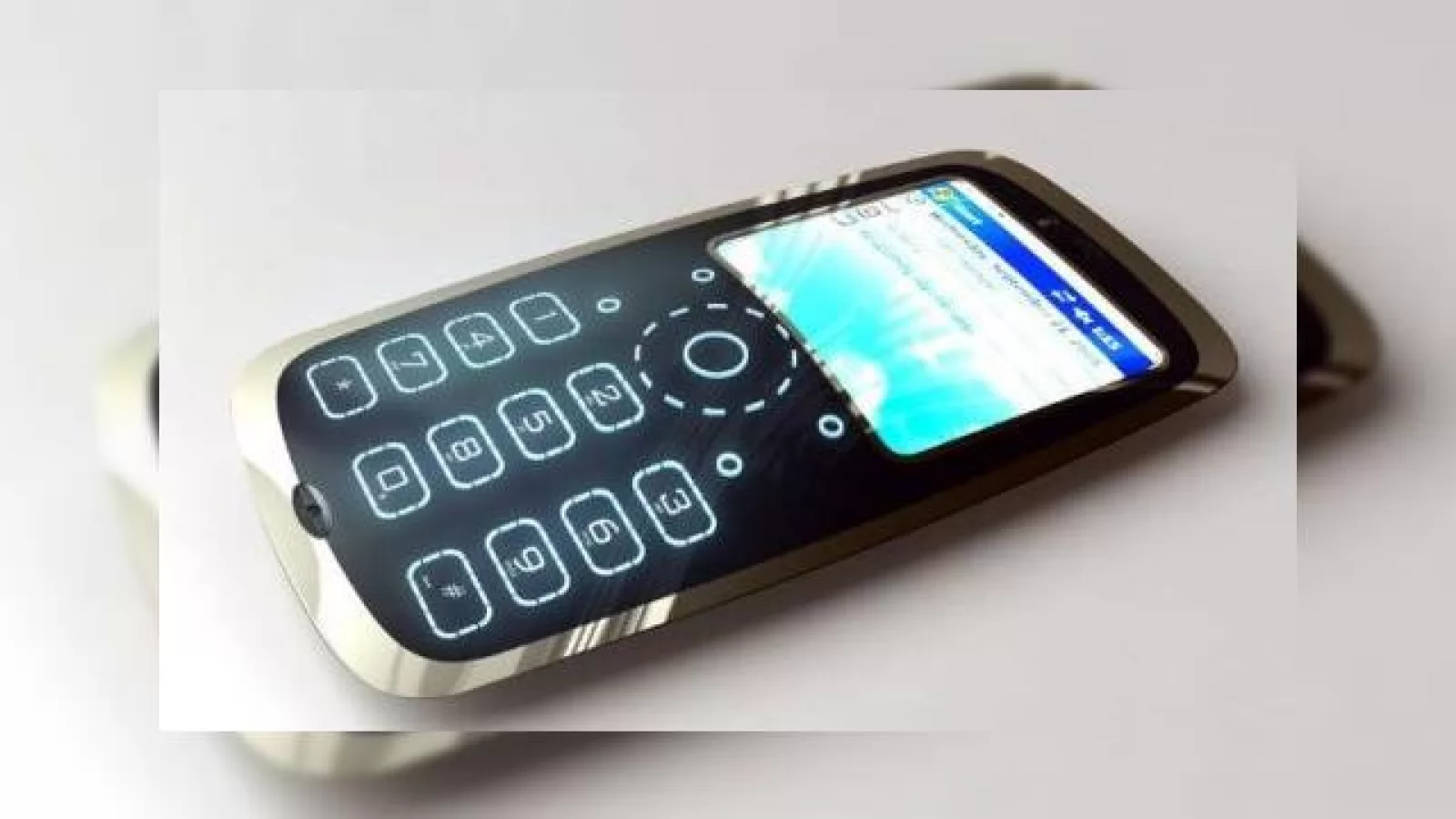 Telefonul concept UMPC Windows Mobile, un design apropiat de zilele noastre