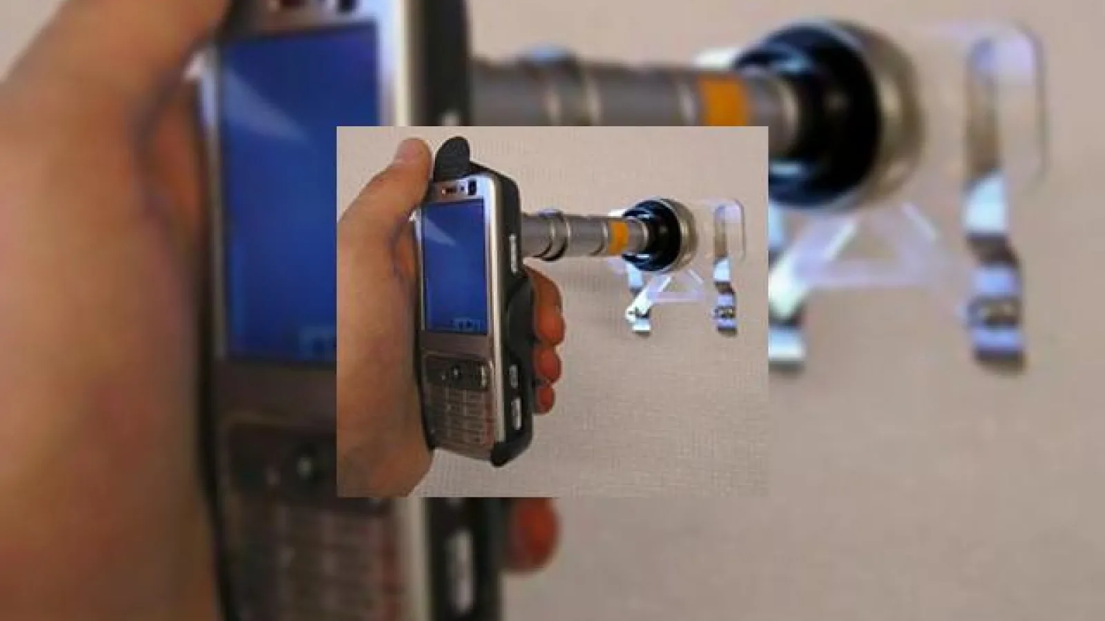 Telefoanele sunt acum dotate cu microscop!