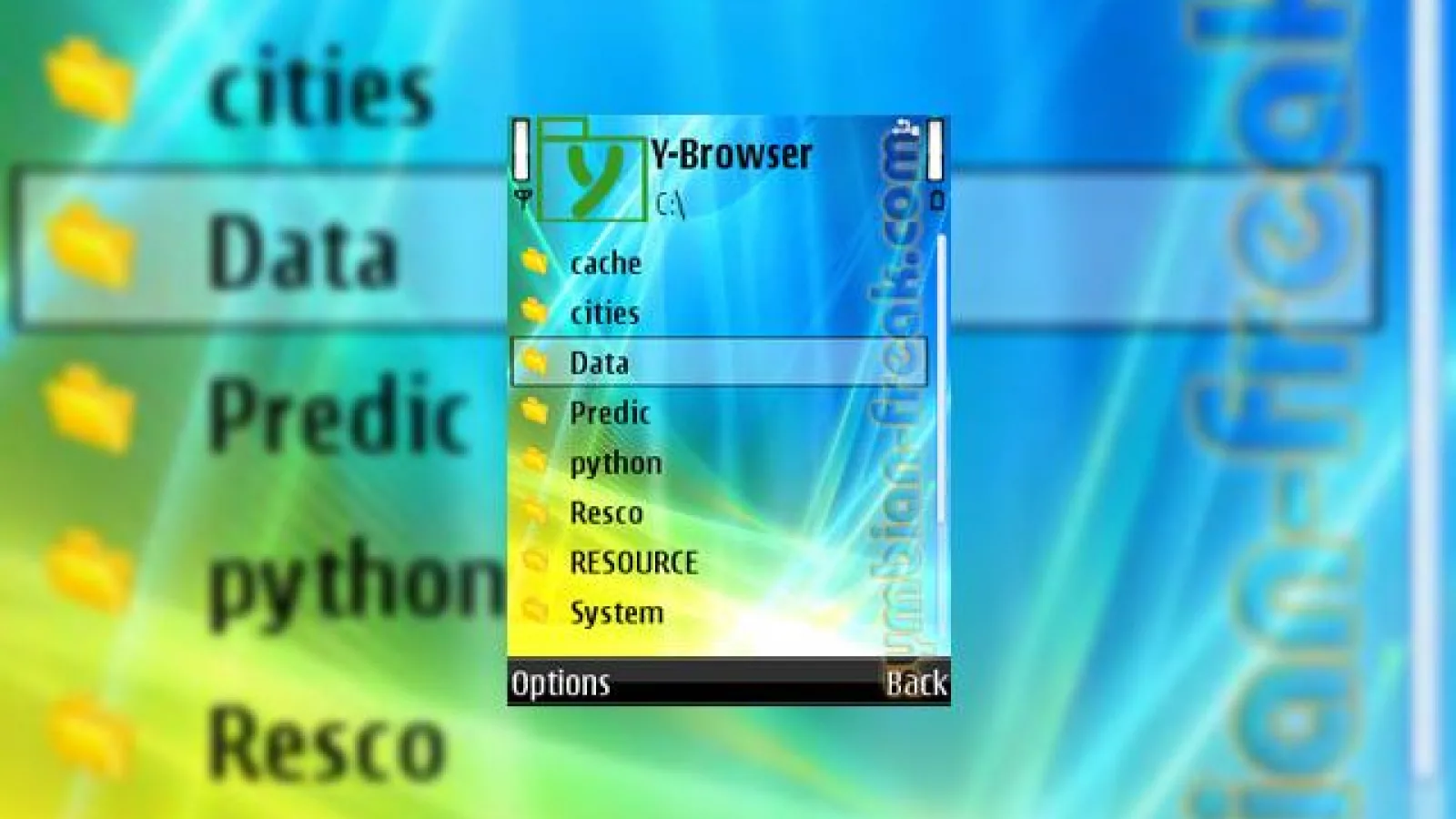 Y-Browser 0.88, cel mai bun file manager pentru Symbian, acum disponibil