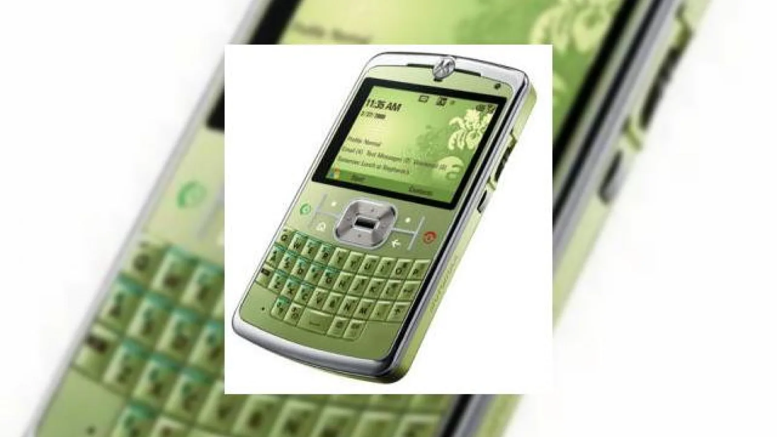 Motorola Q9c in varianta verde, curand disponibil prin Alltel