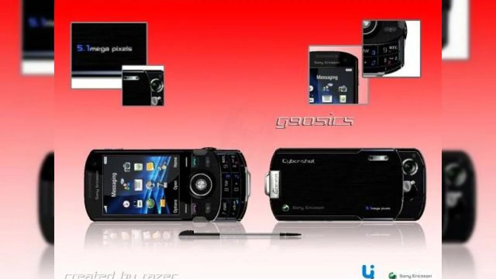 Noul Sony Ericsson G905i, un Cyber-shot negru si aratos