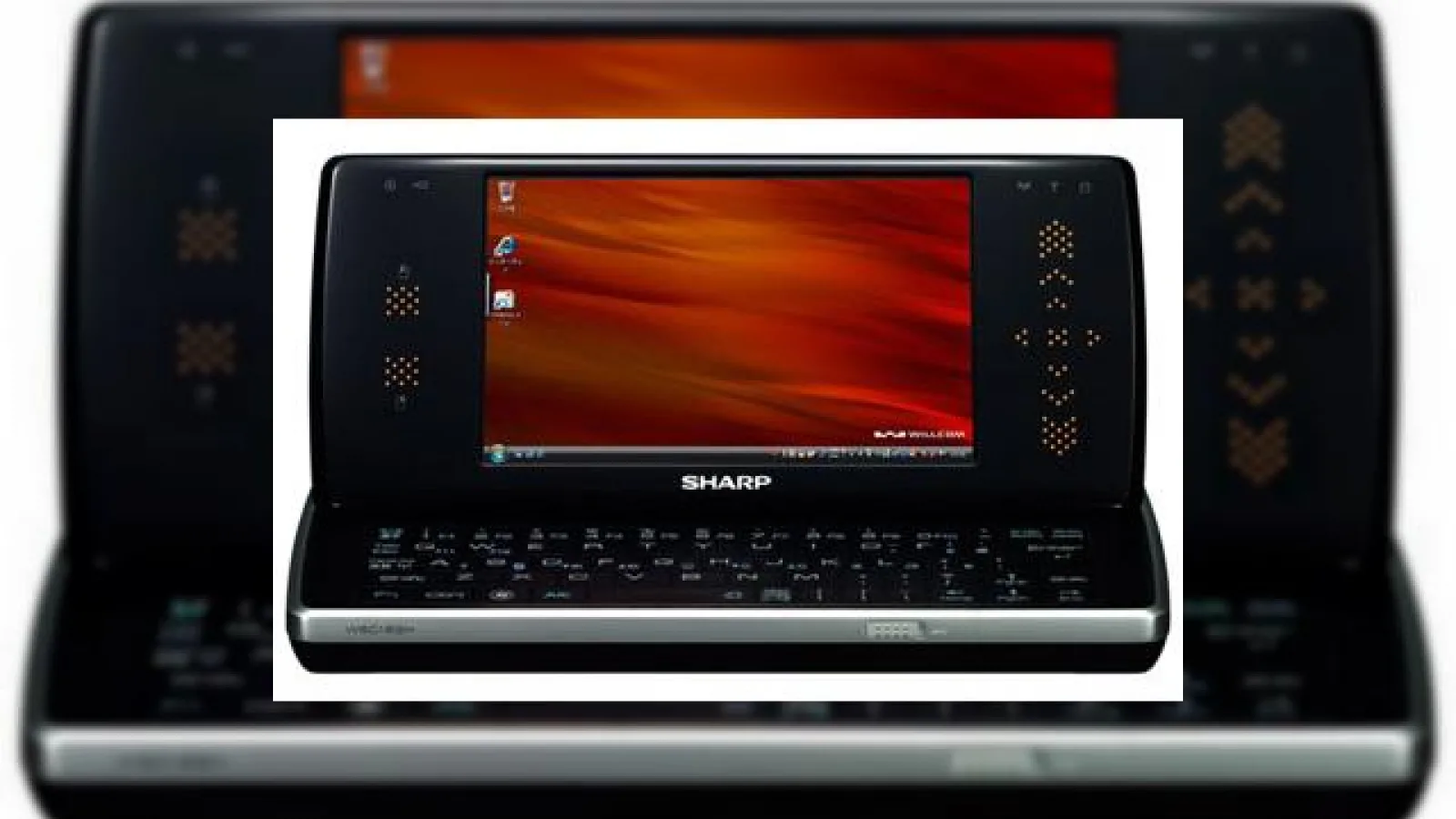 Noul UMPC D4, bazat pe Vista si Intel Atom, prezentat de Sharp si Willcom