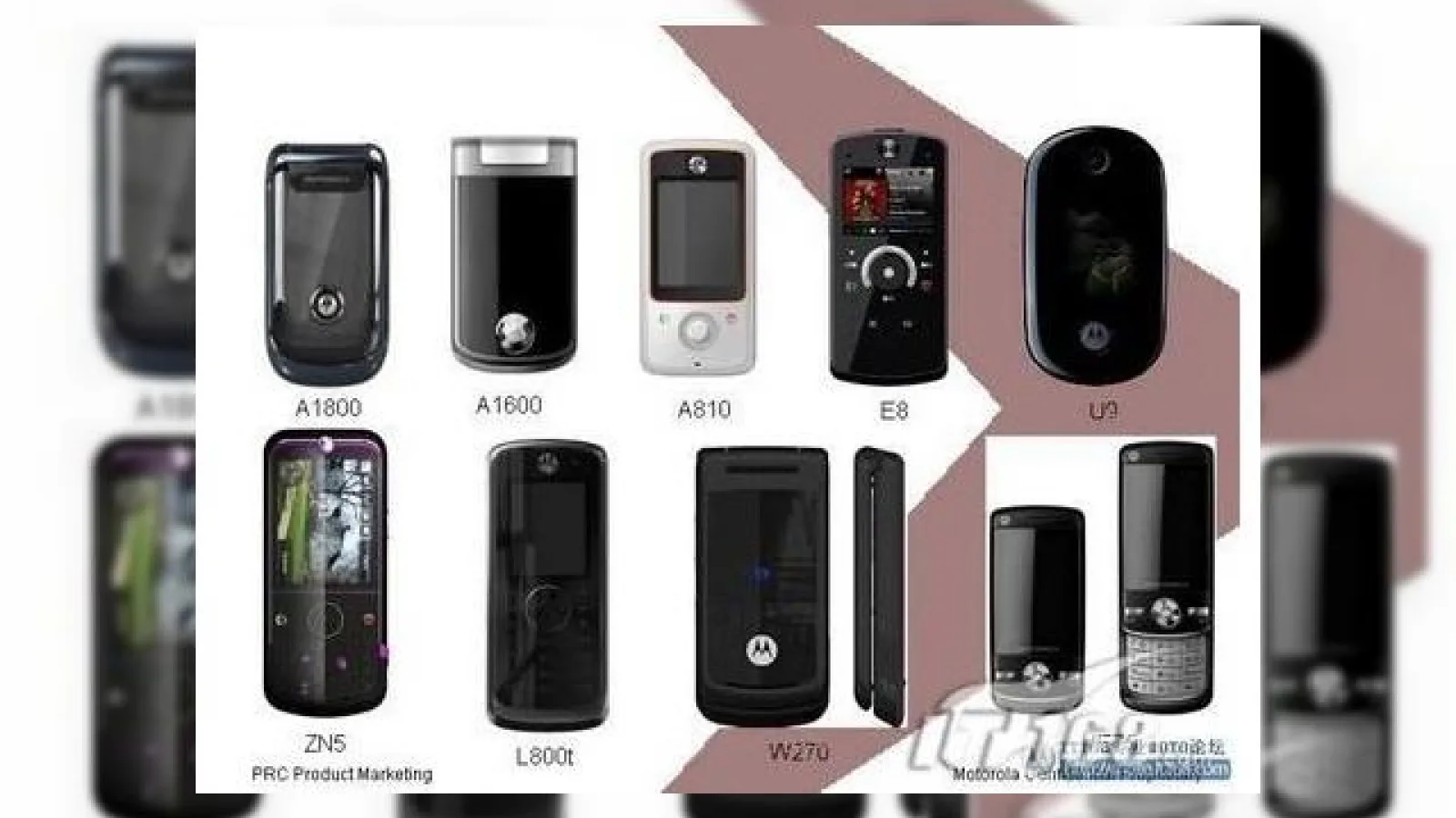 Telefoanele Motorola ale anului 2008 dezvaluite