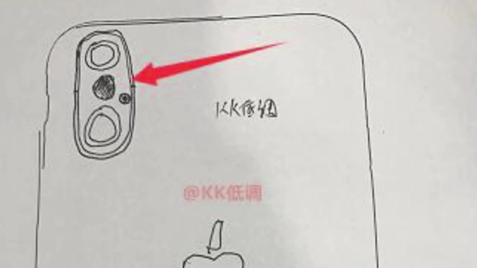 O serie de schițe ale iPhone-ului aniversar ajung pe web; vedem o cameră duală plasată vertical pe handset