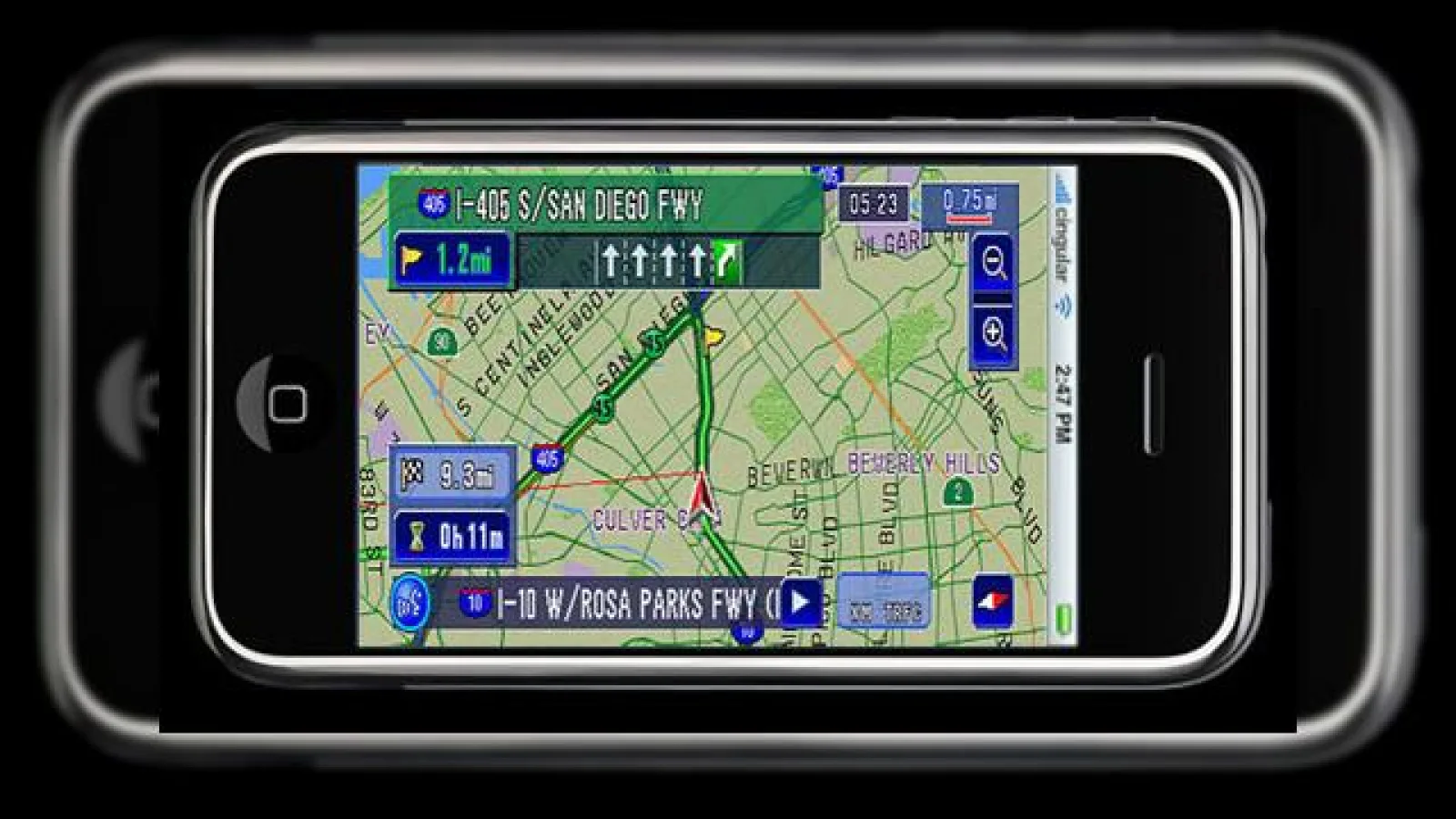 Apple iPhone, gata de a suporta GPS
