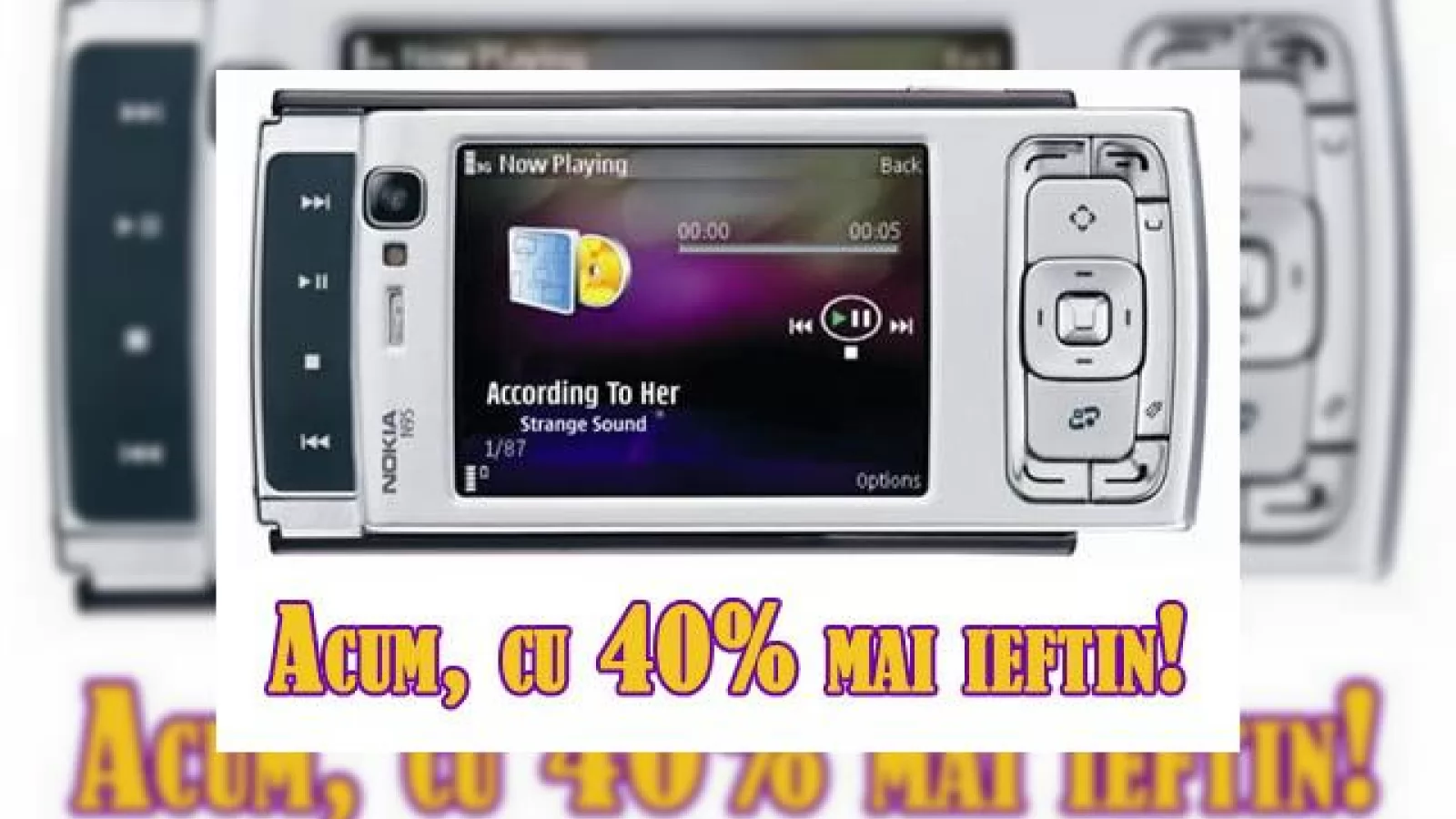 Nokia N95, mai ieftin cu 40% dupa un an de la lansare!