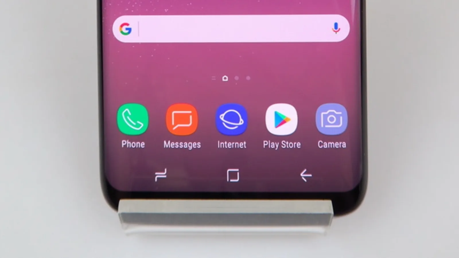Butonul Home al lui Samsung Galaxy S8 se mişcă uşor, pentru a evita fenomenul de "burn-in"