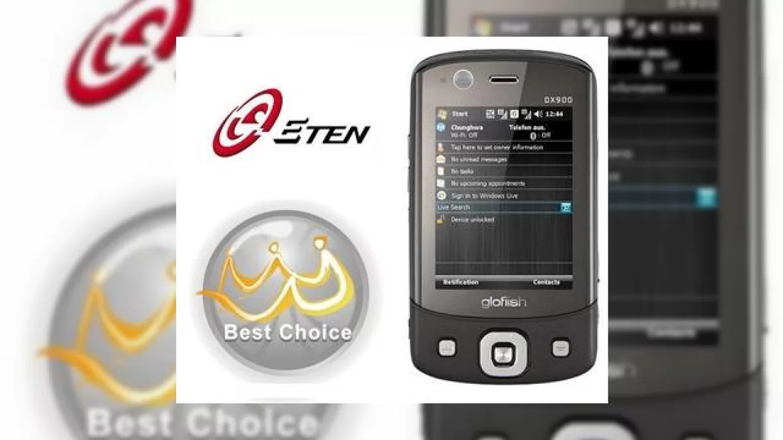 E-TEN Glofiish DX900 castiga premiul de excelenta la Computex 2008