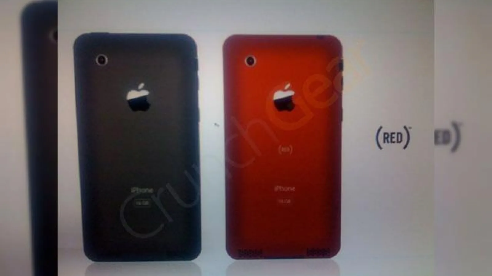 Imagini reale cu iPhone 3G: iPhone Black, iPhone White, iPhone Red
