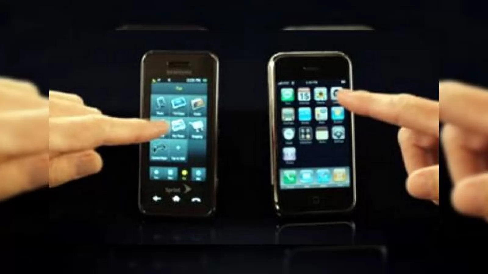 Samsung Instinct versus Apple iPhone
