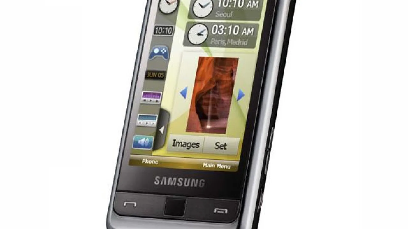 Telefonul Samsung Omnia a fost lansat, disponibil si in Romania in 2008