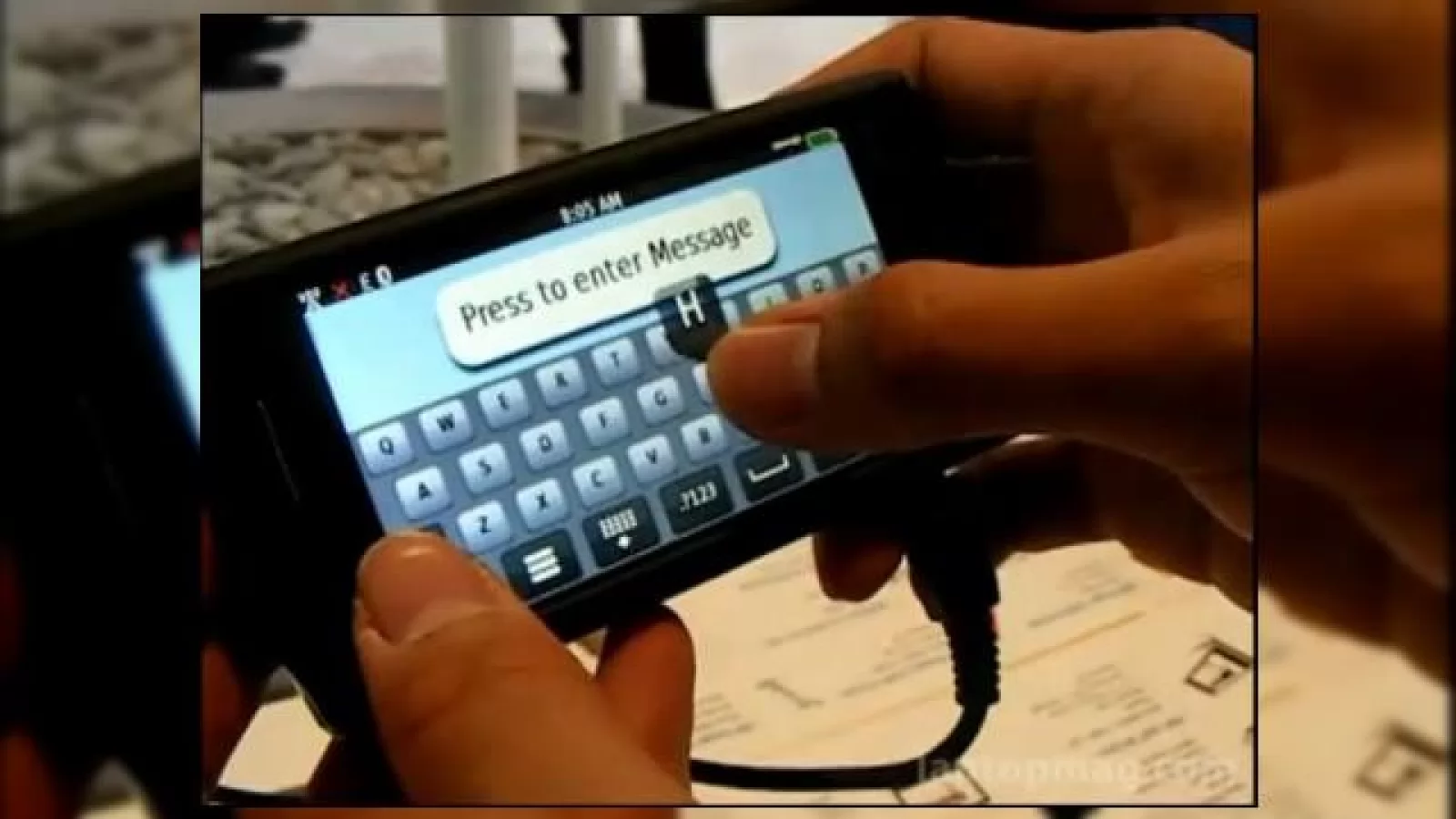 Telefonul Garmin Nuvifone in actiune