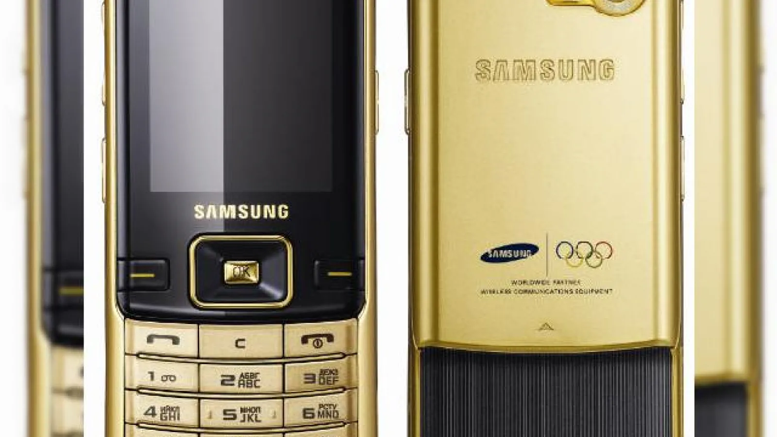 Samsung D780, acum acoperit cu aur si telefon olimpic al Rusiei