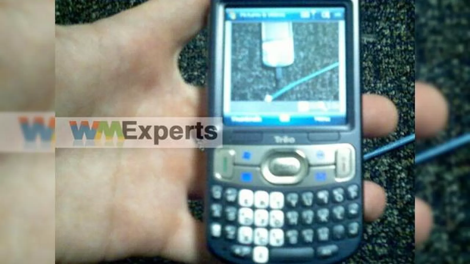 Imagine secreta cu Treo 800, prea neclara pentru a starni o isterie