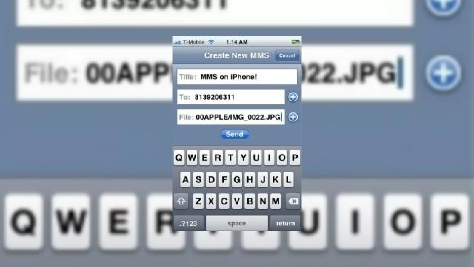 iPhone 3G va putea trimite MMS-uri?!