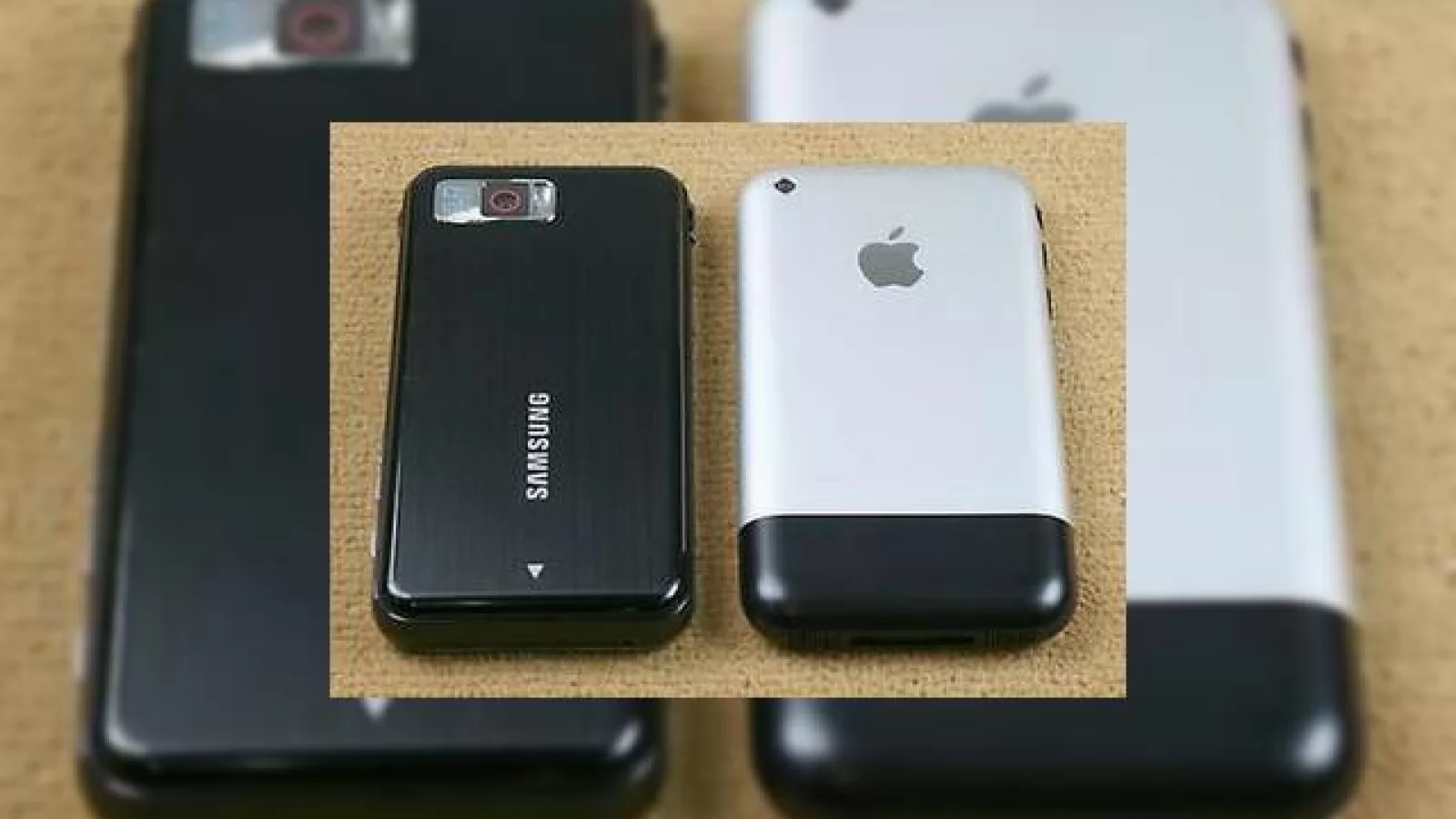 Samsung i900 Omnia versus Apple iPhone