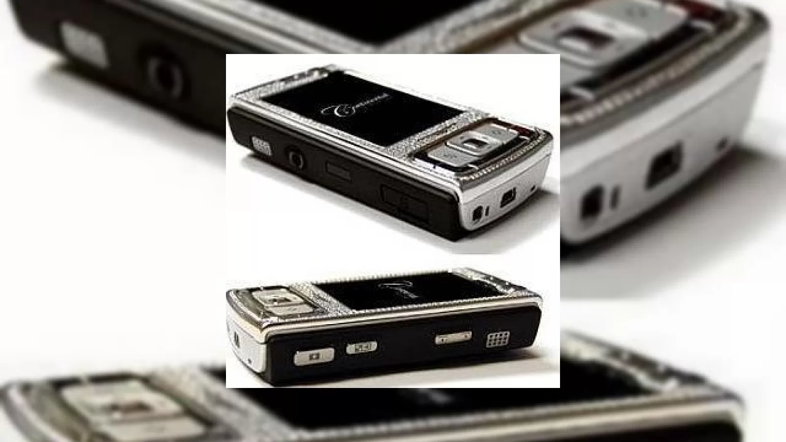 Cel mai "ieftin" telefon Nokia N95 cu diamante