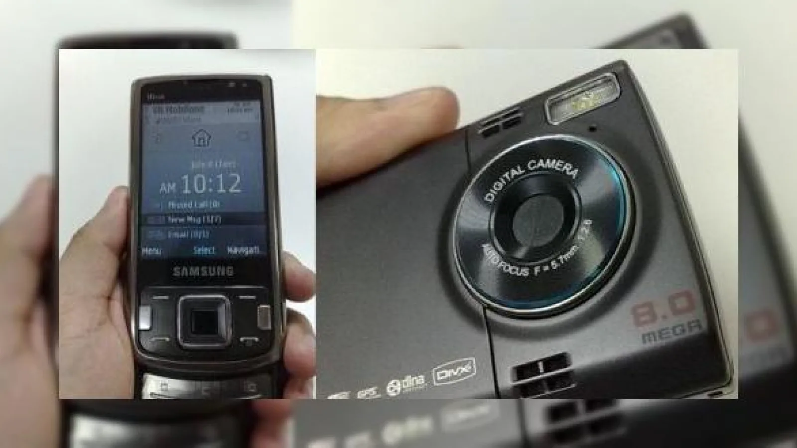 Samsung i8510, smartphone-ul Symbian S60 cu camera de 8 megapixeli