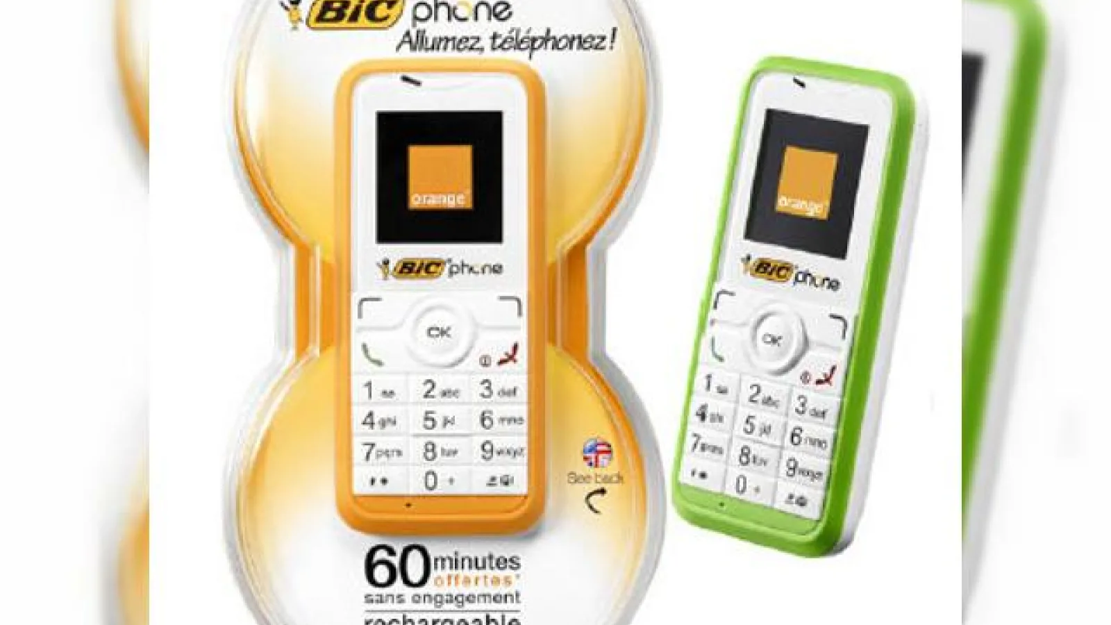 Telefonul Bic Orange, foloseste-l si arunca-l