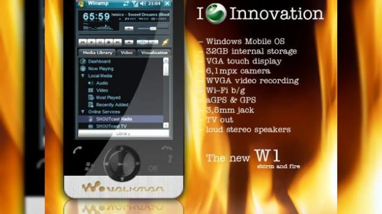 Sony Ericsson W1, un telefon concept impresionant