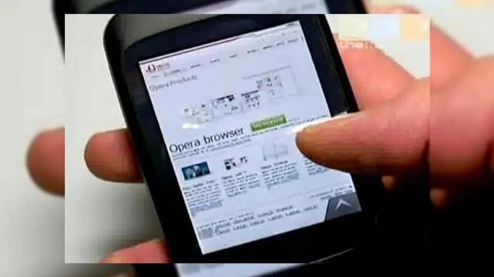 Opera Mobile 9.5 amanat