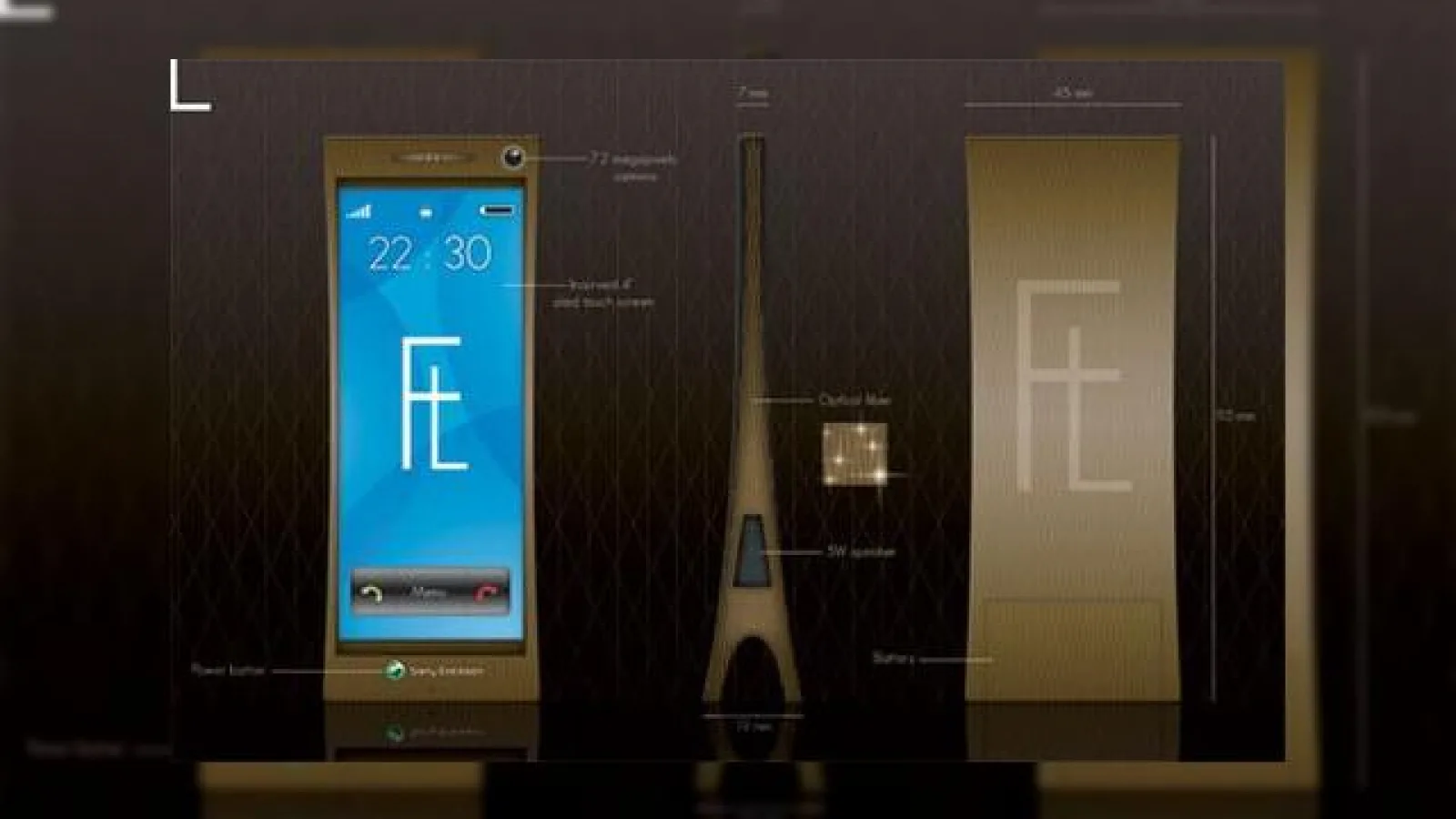 Telefonul concept MobiFrance, cadoul ideal de ziua Frantei