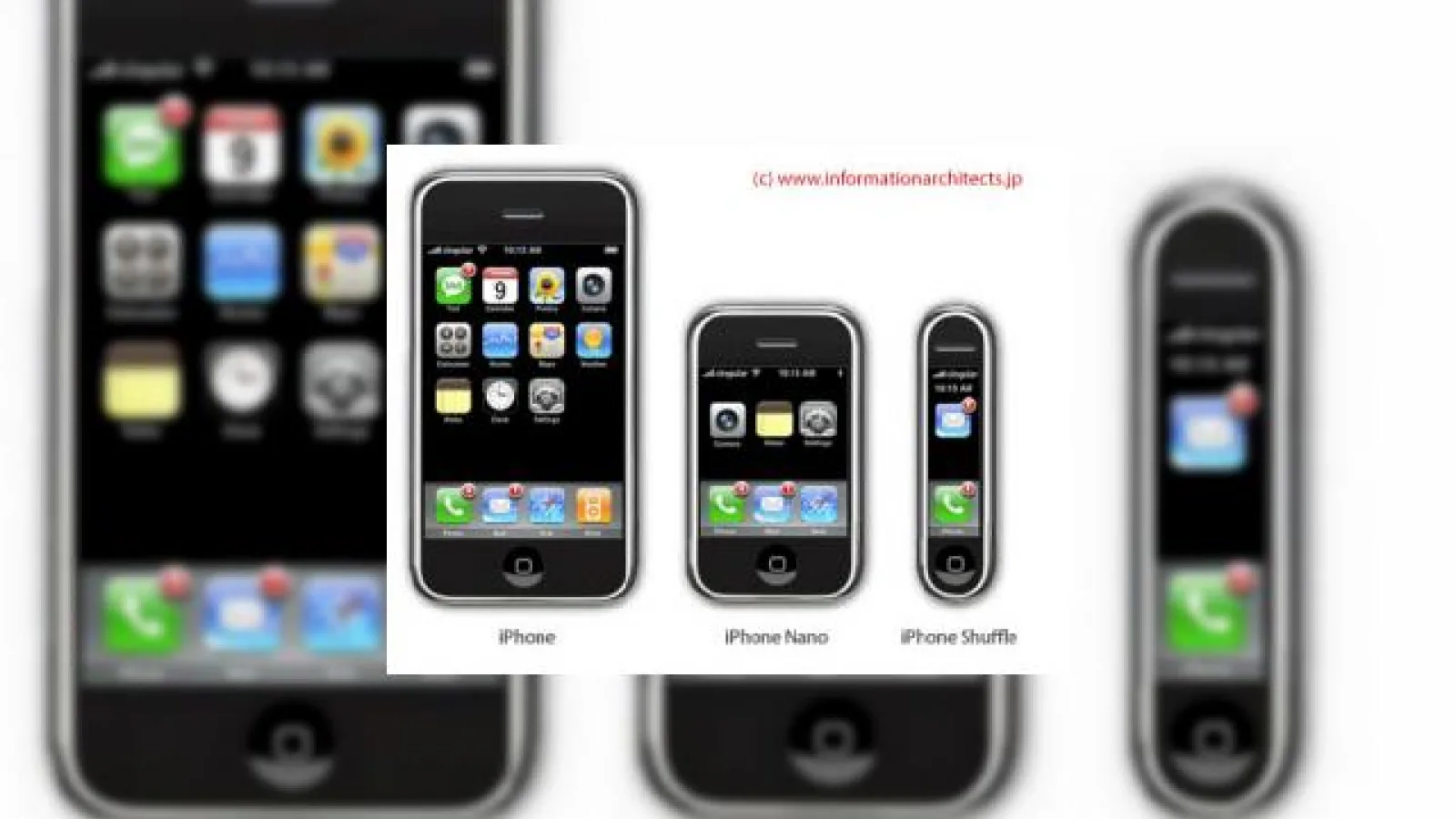 iPhone nano si shuffle, zvonuri fara fundament