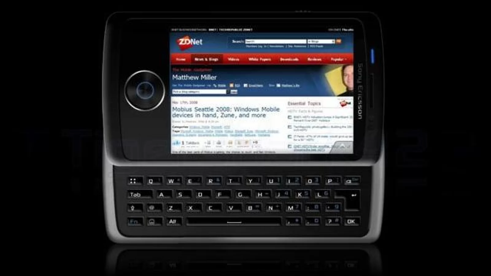 Sony Ericsson XPERIA PSP, un telefon concept de vis