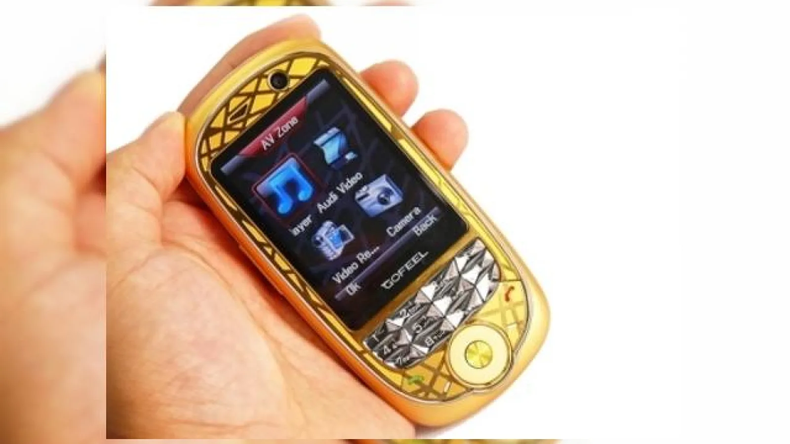 Telefonul Olimpic Imobile V284, design a la Beijing